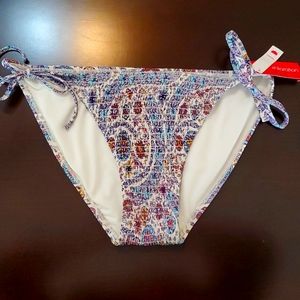 Xhilaration hipster tie bikini bottoms size XL